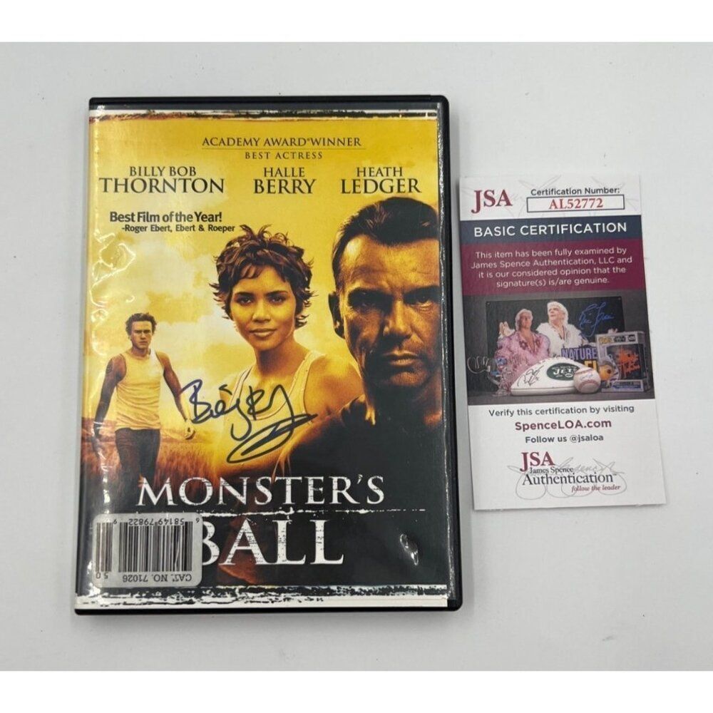 Monster's Ball DVD Movie Signed By Billy Bob Thorton With JSA Certification